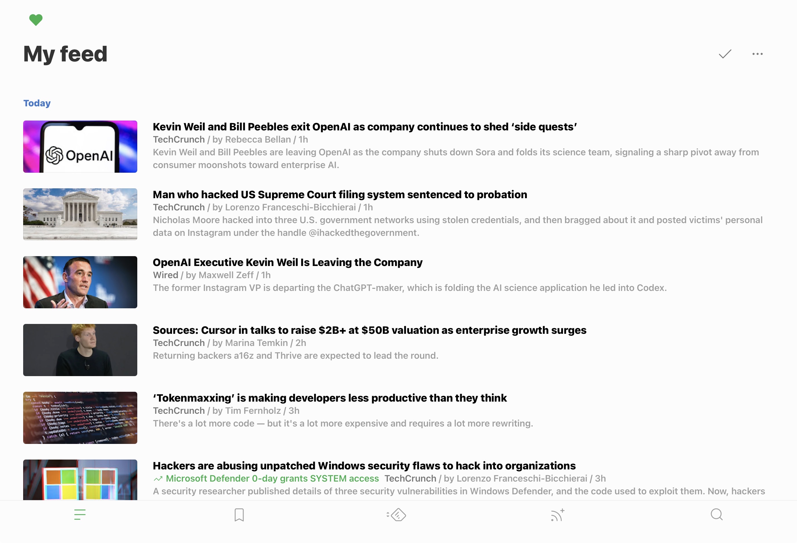 RSS feed illustration